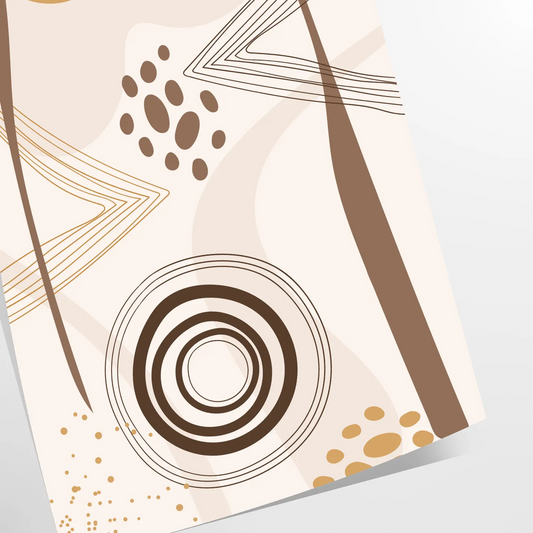 space boho art prints stunning abstract designs unique poster wall artwork exceptional gift various sizes A4 cm A0 touch bohemian beauty room