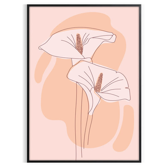 space Boho Abstract Bohemian 23 poster stunning art print design flair ideal wall gift variety sizes A4 cm A0