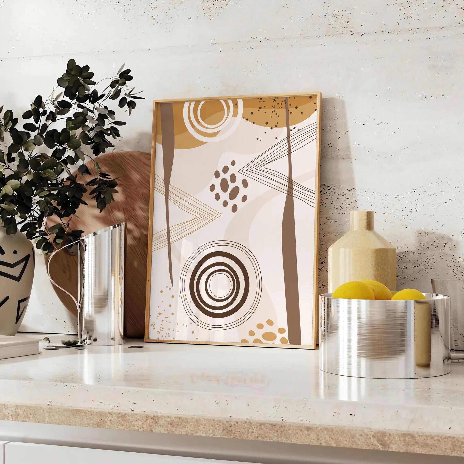 space boho art prints stunning abstract designs unique poster wall artwork exceptional gift various sizes A4 cm A0 touch bohemian beauty room