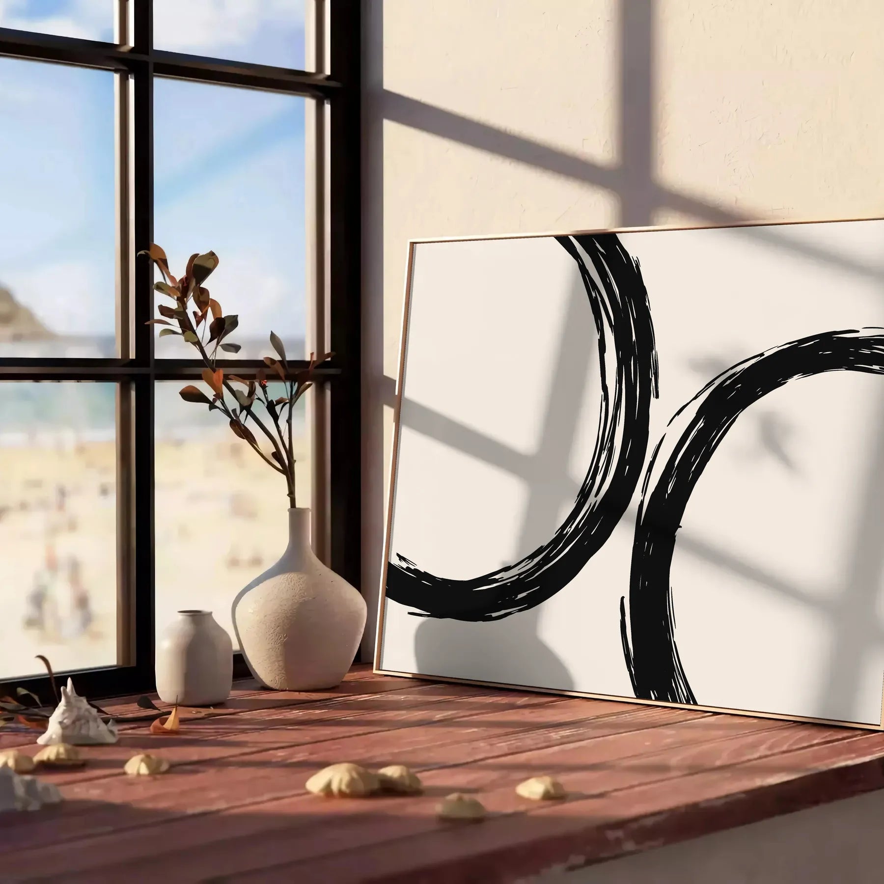 space captivating boho abstract wall art poster touch chic elegance stunning piece ideal gift lovers room artwork available style