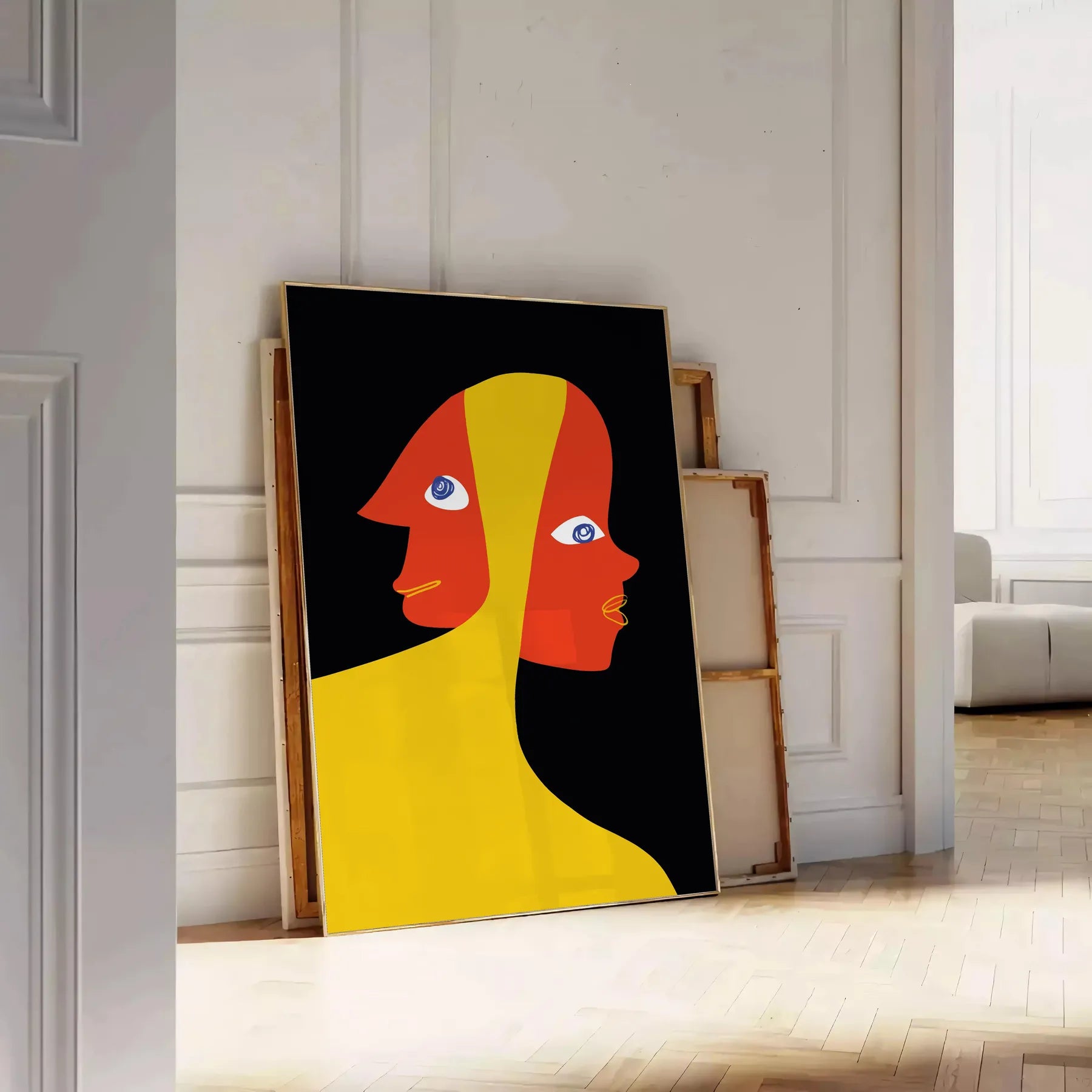 space Boho Art Wall Poster bohemian abstract print vibrant elegance room perfect free spirited decor unique gift artwork available unframed options style