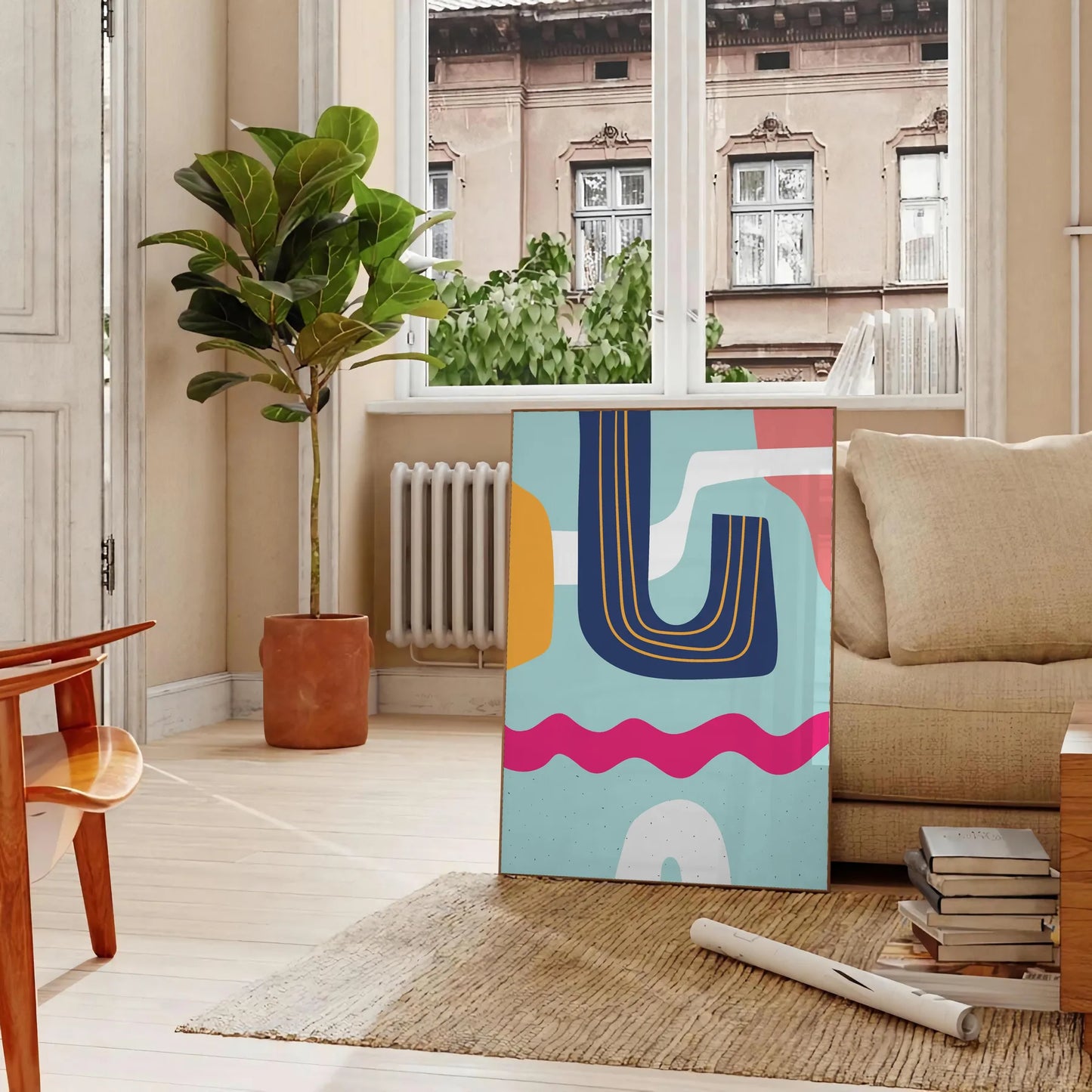 space stunning Boho Art Poster unique bohemian abstract design 19 gift wall collection unframed formats artwork chic artistic touch setting