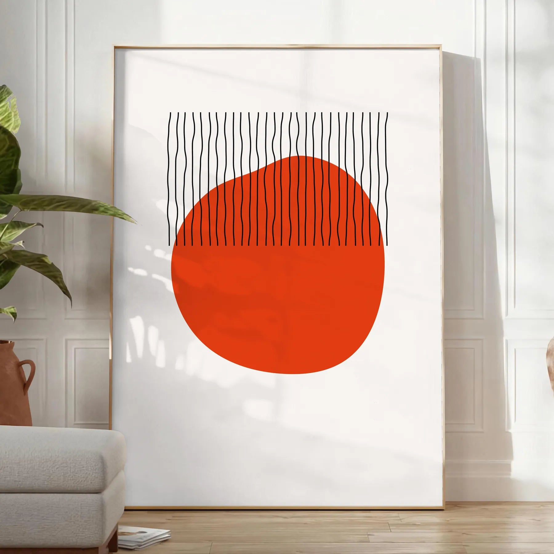 space stunning boho wall art piece bohemian abstract poster black green chic touch decor unique gift print sizes A4 cm A0 home aesthetic today